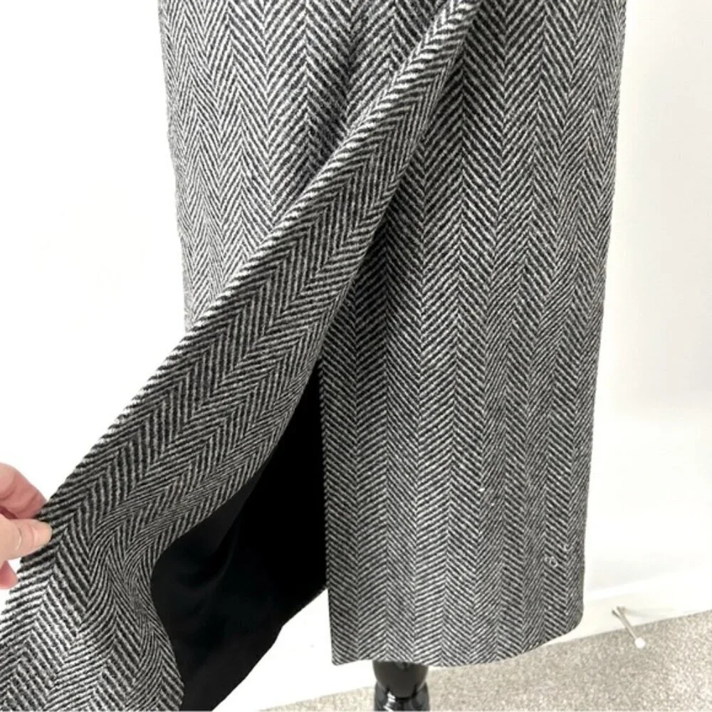 Vintage Wayne Clark Virgin Wool Wrap Skirt - Picture 4 of 10